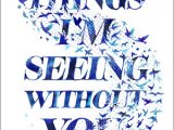 Review: Things I’m Seeing Without You by Peter Bognanni